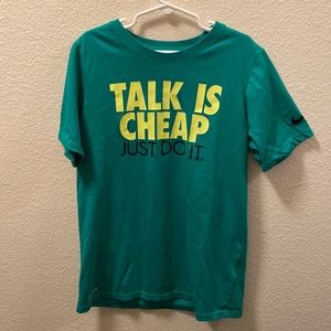 Medium Nike Shirt/Under Armour Shorts Combo